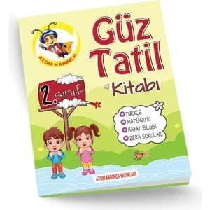 Atom Karınca Yayınları Orka Çocuk Yayınları  2.sınıf Güz Tatil Kitabı