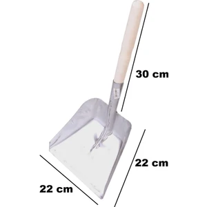 Faraş Metal Geniş Çöp Küreği Kar Küreği Faraş