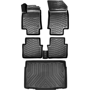 Citroen C3 Aircross 2016-2021 3D Paspas ve Alt Bagaj Havuzu Seti
