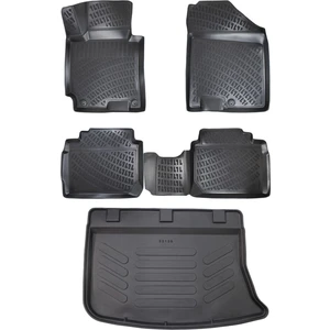 Hyundai I30 2008-2012 3D Havuzlu Paspas+Bagaj Havuzu Seti