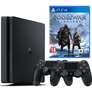 Playstation 4 Slim 500 GB + 2. Ps4 Kol + Ps4 God Of War Ragnarok