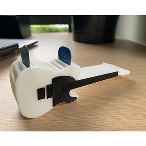 Telecaster Tasarım Dekoratif Penalık Pena Tutucu