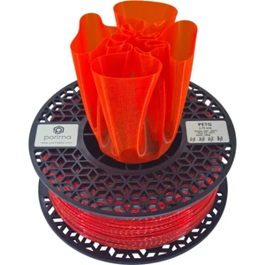 Petg Transparan Filament - 1.75MM Neon Turuncu 1kg