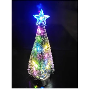 Çıtı Pıtı Store Yılbaşı Masaüstü Işıklı Karlı Çam Ağacı 25 cm