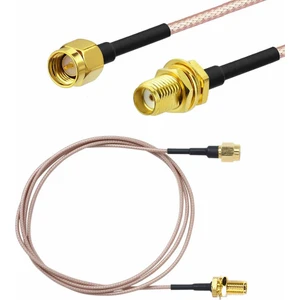 RG316 50CM Sma Erkek Dişi Kablo Rf Uzatma Kablosu 50 Ohm 0-6ghz