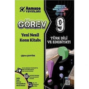 Armada Yayınları 9. Sınıf Görev Türk Dili ve Edebiyatı Yeni Nesil Konu Kitabı