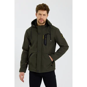 Su ve Rüzgar Geçirmez Içi Kürklü Softshell Erkek Mont