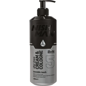 NISHMAN Tıraş Sonrası Cilt Bakım Krem&kolonya 2si1 Arada Invictus Kokusu N5 400 ml