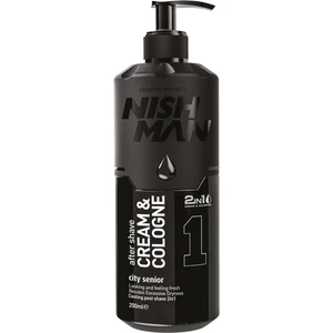 NISHMAN Tıraş Sonrası Cilt Bakım Krem&kolonya 2si1 Arada Redmoon Sport Kokusu N1 200 ml