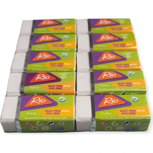 RS30 Orta Boy Beyaz Silgi Seti 10'lu Paket