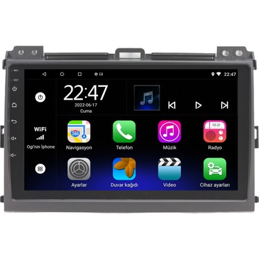 Myway Toyota Land Cruiser Prado Android 12 Kablosuz Carplay Fiyatı