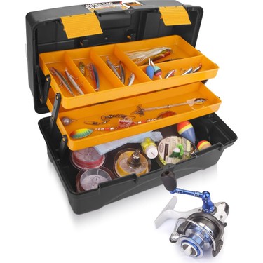 Super-Bag 17 Raflı Balıkçı Takım Çantası Güçlü Dayanıklı Fiyatı