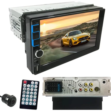 Twogo Double Teyp 7 4X50W Mirrorlink Bt/usb/sd/mp5/aux/fm Kameralı Tofas Seri Twogo Go Şahın