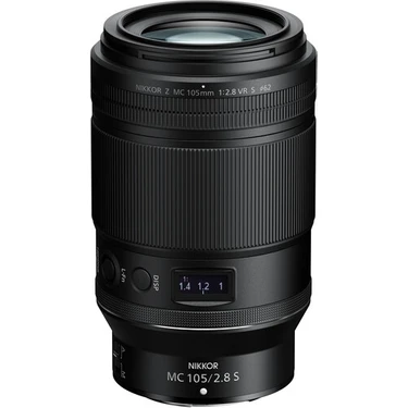 NIKKOR Z MC 105mm f/2.8 VR S　フィルター付 NIKKOR Z MC 105mm f/2.8 VR S | Profesyonel f/2,8 yarı telefoto