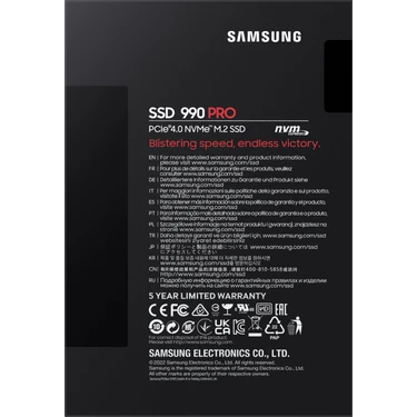Samsung 990 PRO 2TB M.2 SSD　新品未開封 Samsung 990 Pro MZ-V9P2T0BW 2 TB 7450/6900 MB/s M.2 NVMe SSD