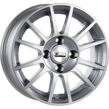 Cms-608-03 6.0X14"-4X108 ET15 65.1 Racing Silver Jant (4