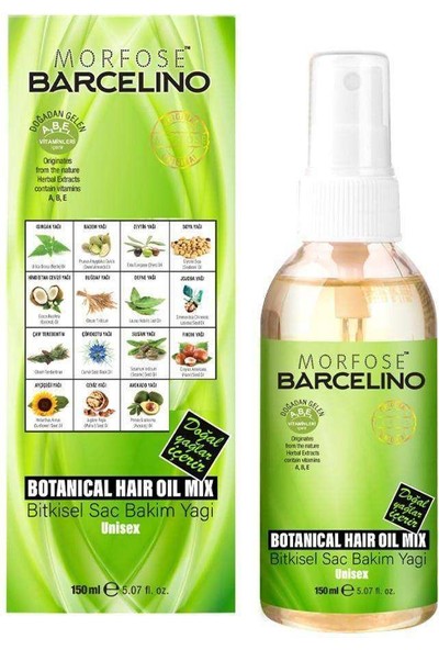 Barcelino Saç Bakım Yağı 150 ml