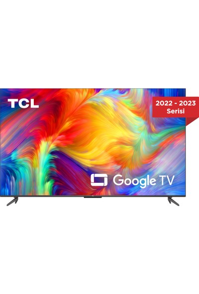 TCL 50P735 50" 127 Ekran 4K Ultra HD HDR LED Google TV