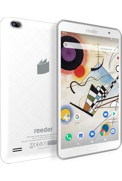 Reeder M8 Go 16GB 8" IPS Tablet Beyaz