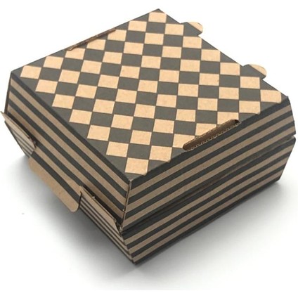 Hamburger Kutusu Kraft 12X12X7 Cips Kutusu Çok Amaçlı Kutu Karton Kutu Pasta Kutusu (10 Adet) fiyatları