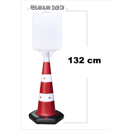 Park Yapılmaz Uzun Küçük Reklam Park ve Kaldırım Dubası 132 cm