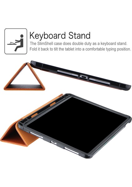 iPad Pro Için Tablet Kılıfı - Kahverengi (Yurt Dışından) indirimleri
