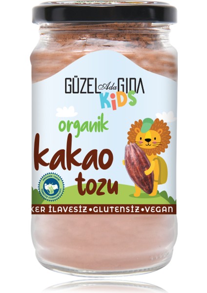 Güzel Ada Gıda Kids Organik Kakao Tozu 150 gr