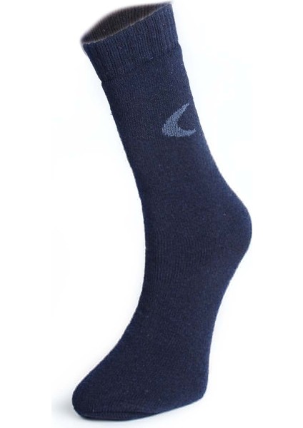 4'lü Erkek Lambswool Trekking Çorap Karışık Renk