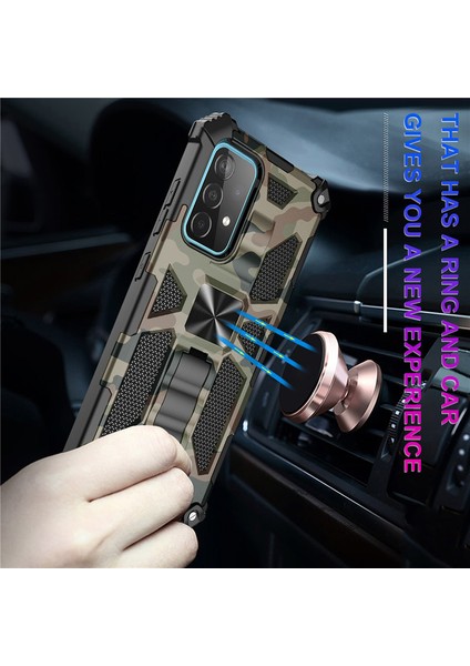 For Samsung Galaxy A33 5g Kamuflaj Zırh Ağır Korumak Cep Telefonu Kılıfı (Yurt Dışından) indirimleri