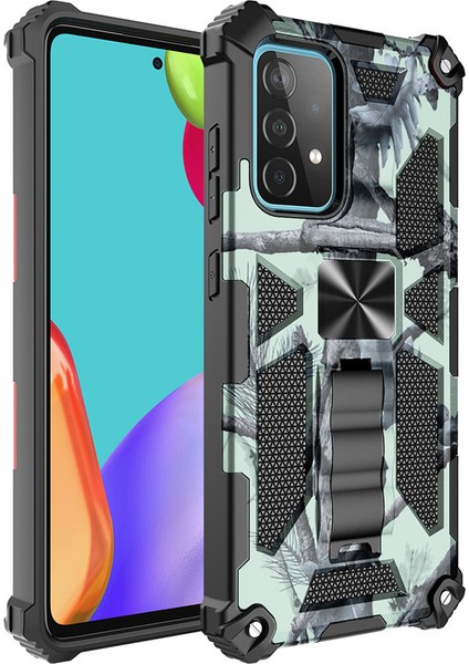 For Samsung Galaxy A13 4g Kamuflaj Zırh Ağır Korumak Cep Telefonu Kılıfı (Yurt Dışından)