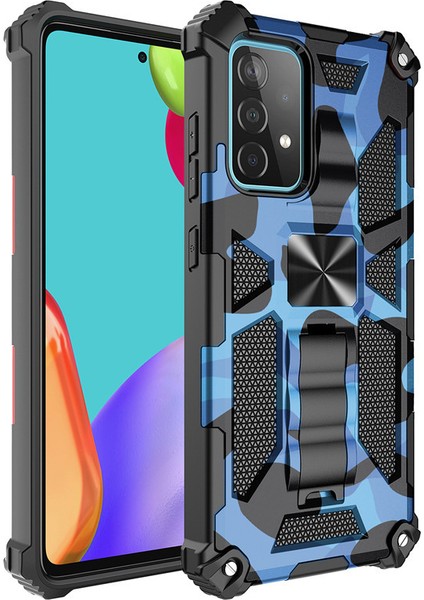 For Samsung Galaxy A13 4g Kamuflaj Zırh Ağır Korumak Cep Telefonu Kılıfı (Yurt Dışından)