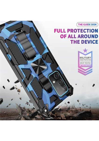 For Samsung Galaxy A13 4g Kamuflaj Zırh Ağır Korumak Cep Telefonu Kılıfı (Yurt Dışından) fırsatları