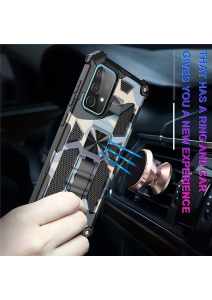 For Samsung Galaxy A13 4g Kamuflaj Zırh Ağır Korumak Cep Telefonu Kılıfı (Yurt Dışından) fırsatları