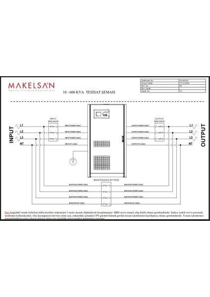 Powerpack Se 6 KVA (16x7AH) 1F/1F On-Line Ups