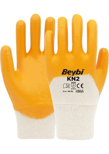 KN2 Pamuk Nitril Eldiven XL/10 Beden 1 Çift