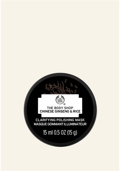 The Body Shop Chinese Ginseng & Rice - Aydınlatıcı ve Arındırıcı Maske 15 ML