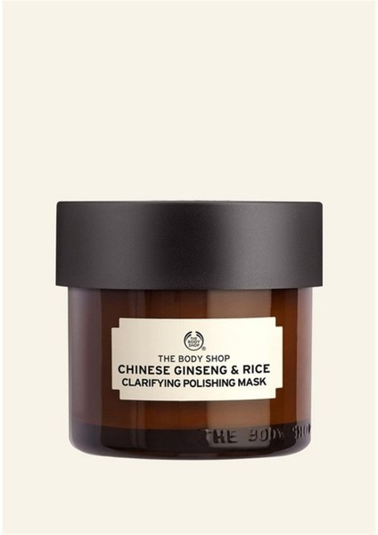 The Body Shop Chinese Ginseng & Rice - Aydınlatıcı ve Arındırıcı Maske 75 ML