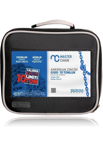 Master 10 Ton Amerikan Kargo Zinciri Kancalı