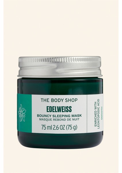 The Body Shop Edelweiss Bouncy Uyku Maskesi 75 ML