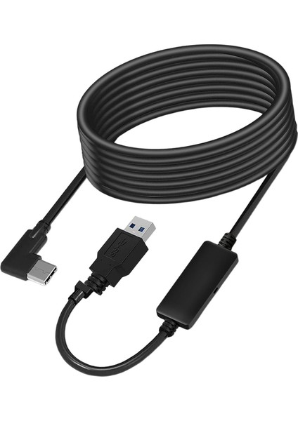 USB - USB C Kablosu /2 Dayanıklı Siyah Için Yüksek Hızlı Veri Aktarımı