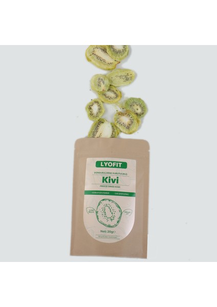 Freeze-Dried Kivi (20 gr)