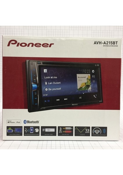 ✅ Pıoneer AVH-A215BT 6.2 '' Dokumatik Oto Multimedia Double Teyp