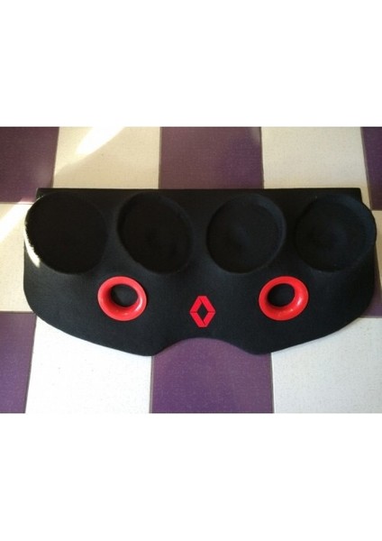 Renault Clio 4 Pandizot Polyesterli 4 Lü Oval Polyester 2 Portlu Kabartmalı**