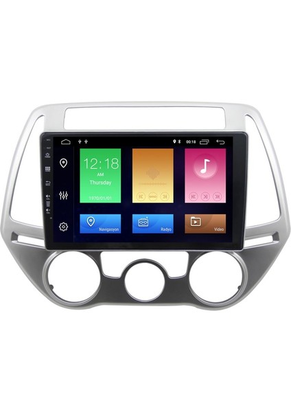 Hyundai I20 Navigasyon Multimedya DVD Android Navimex 9917 Hd Oem Gps USB Bt