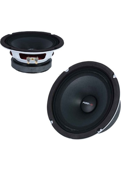 XMD-3065 Oto Araç Ses Sistemi Uyumlu Midrange 16 cm Hoparlör Midrange Spekar