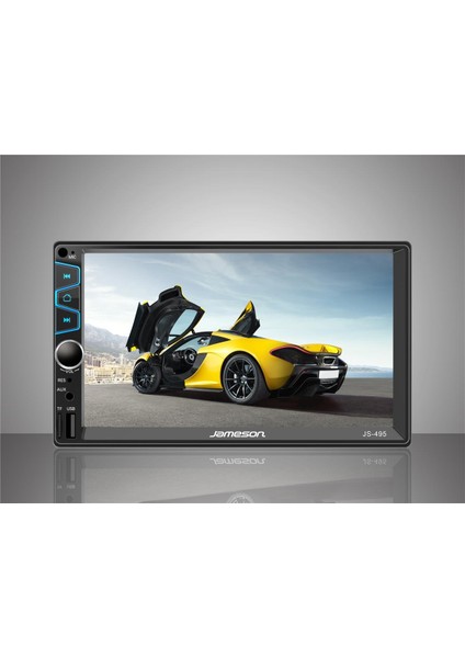JS-495 Double 7 Inç USB Video Aux Sdcard Üniversal Dou..