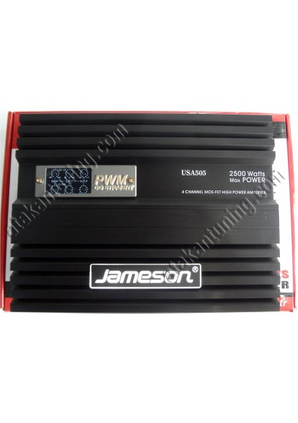 USA-505A 2500 Watt 4 Kanal Stereo Araç Amfisi fırsatları