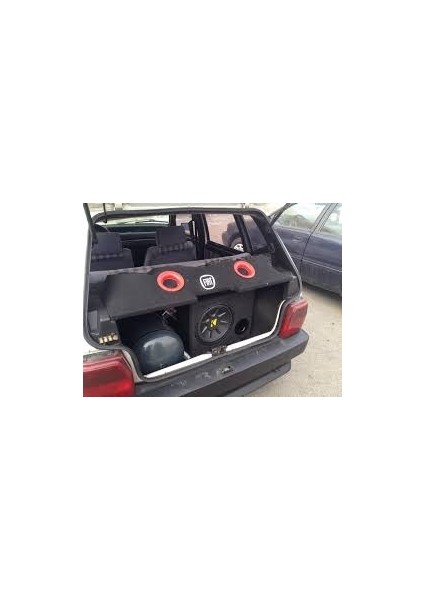 Fiat Tipo Arka 2 Portlu Polyesterli Pandizot Kabartmalıı