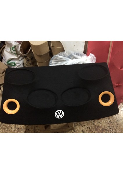 Volkswagen Polo (2011-2014) Arası Hb Pandizot Polyesterli 4 Lü Oval Polyester 2 Portlu Kabartmalı**