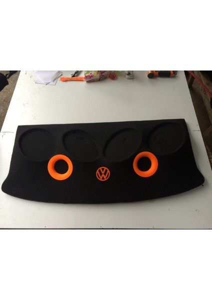 Volkswagen Golf 7 Pandizot Polyesterli 4 Lü Oval Polyester 2 Portlu Kabartmalı**